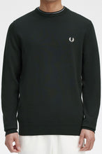 Load image into Gallery viewer, Fred Perry - K9601 Crew Neck Sweater in Green