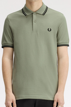 Load image into Gallery viewer, Fred Perry - M3600 in Seagrass / Black / Black