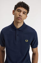 Load image into Gallery viewer, Fred Perry  - M6000 - Shirt in Tennis Blue / Lemon Barley