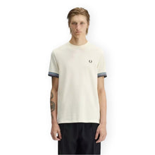 Load image into Gallery viewer, Fred Perry M2396 - Twin Tipped T-Shirt in Ecru