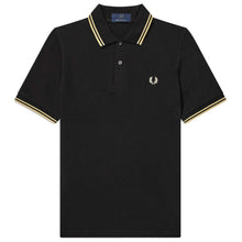 Load image into Gallery viewer, Fred Perry M12 - Made in England - Black / Champagne