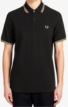 Load image into Gallery viewer, Fred Perry Made in England - M12 Shirt in Black / Champagne