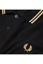 Load image into Gallery viewer, Fred Perry M12 - Made in England - Black / Champagne