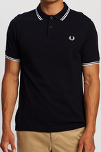 Load image into Gallery viewer, Fred Perry - M3600 in Black / Porc / Porc